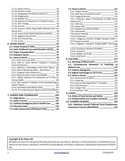 VisionIAS Monthly Current Affairs April 2024