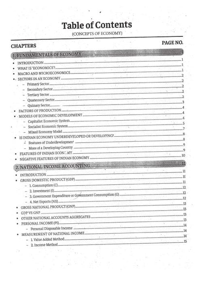 Vaji Ram & Ravi General Studies ECONOMICS (2 Booklet Set)