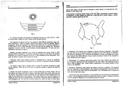 Zoology Brilliant Tutorials PRINTED MATERIAL (English Medium)