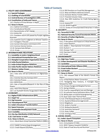 VisionIAS Monthly Current Affairs July 2024