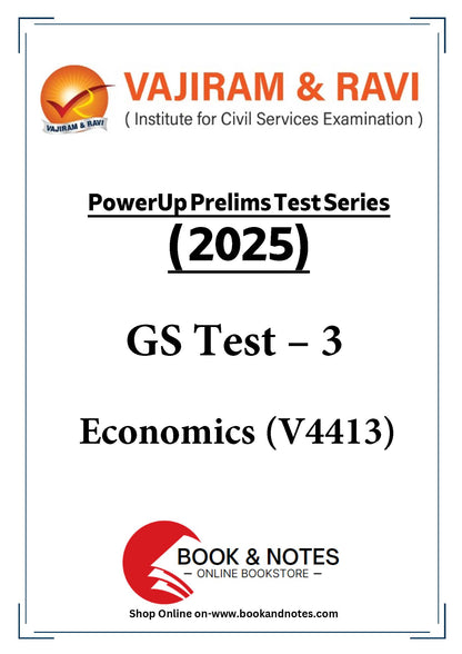Vajiram & Ravi PowerUp Prelims Test Series –3 (V4413) 2025