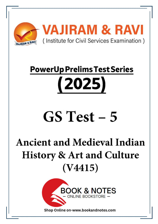 Vajiram & Ravi PowerUp Prelims Test Series –5 (V4415) 2025