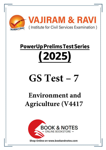 Vajiram & Ravi PowerUp Prelims Test Series –7 (V4417) 2025