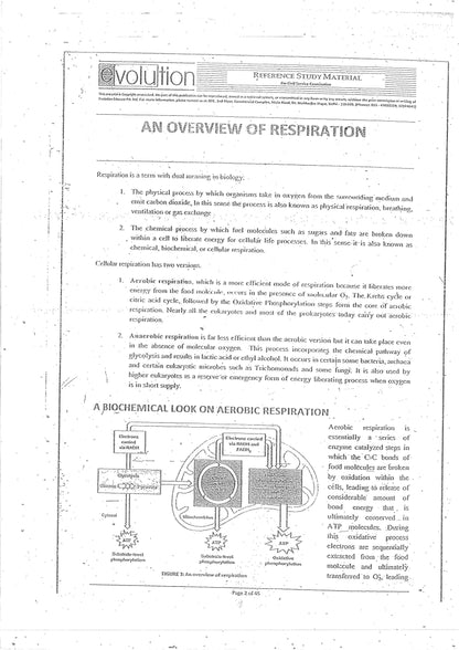 ZOOLOGY PRINTED NOTES BY EVOLUTION 2024