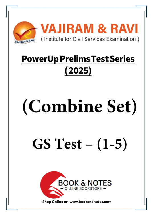 Vajiram & Ravi PowerUp Prelims Test Series –1-5 (Combine Set) 2025