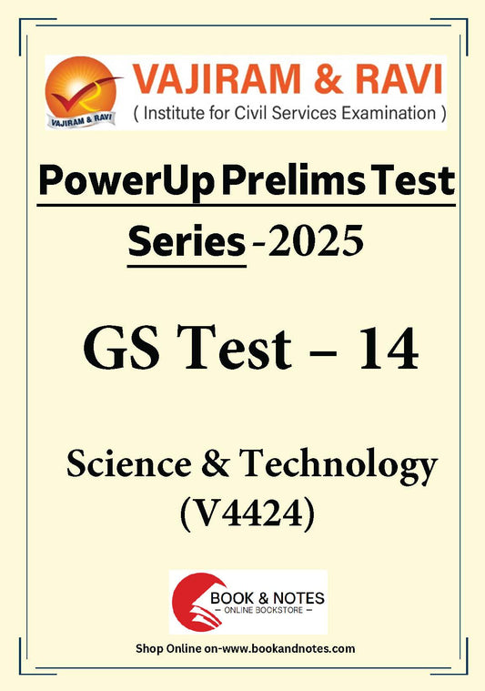 Vajiram & Ravi PowerUp Prelims Test Series –14 (V4424) 2025