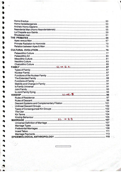 VAID'S IAS Anthropology Notes (English Medium)