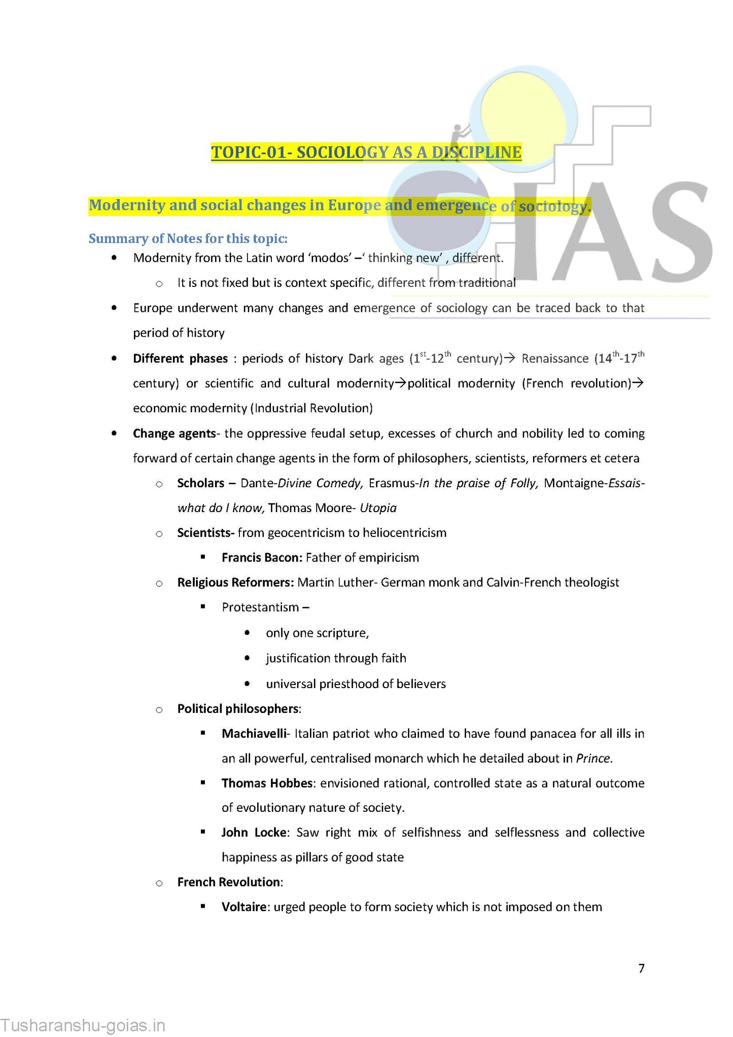 Tusharanshu AIR-75 CSE-2014 Sociology Optional (Printed Notes)English Medium