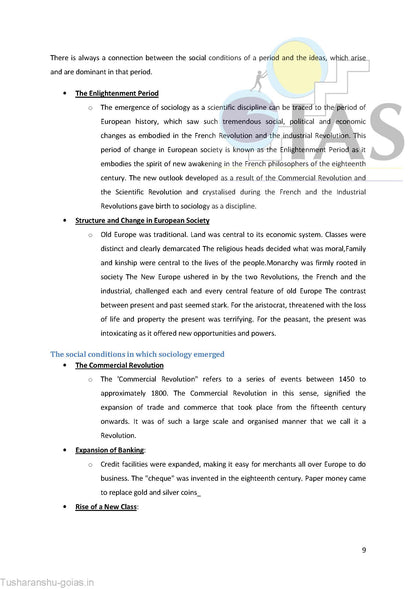 Tusharanshu AIR-75 CSE-2014 Sociology Optional (Printed Notes)English Medium