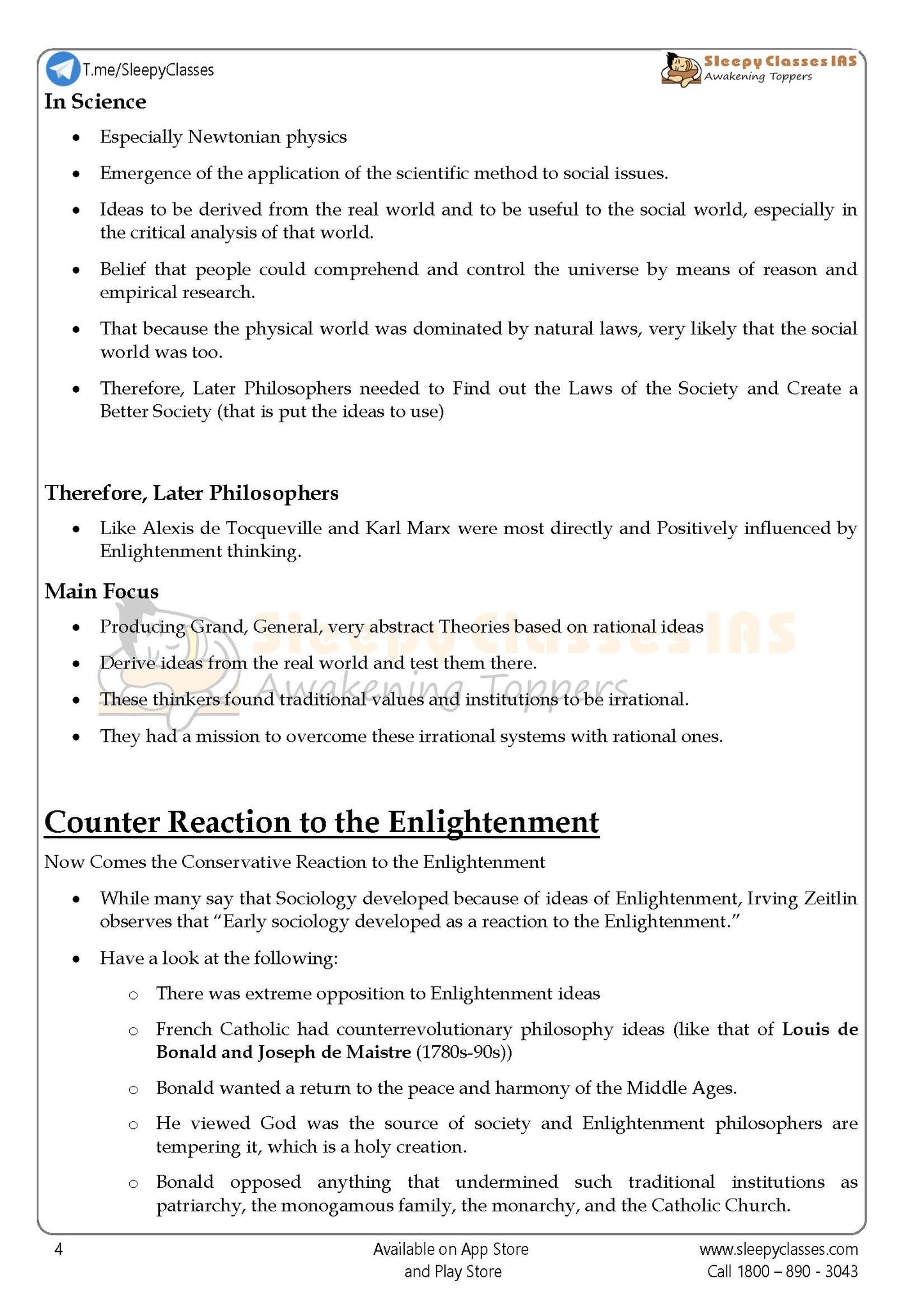 Sleepy Classes Sociology Optional (Printed Notes)English Medium