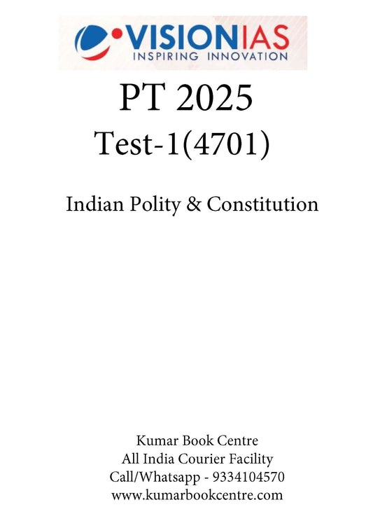 Vision IAS PT Test -1 (4701) 2025