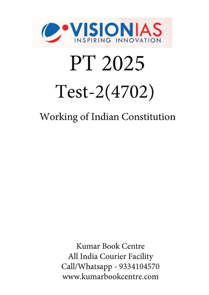 Vision IAS PT Test -2 (4702) 2025