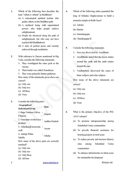 Vision IAS PT Test -5 (4705) 2025