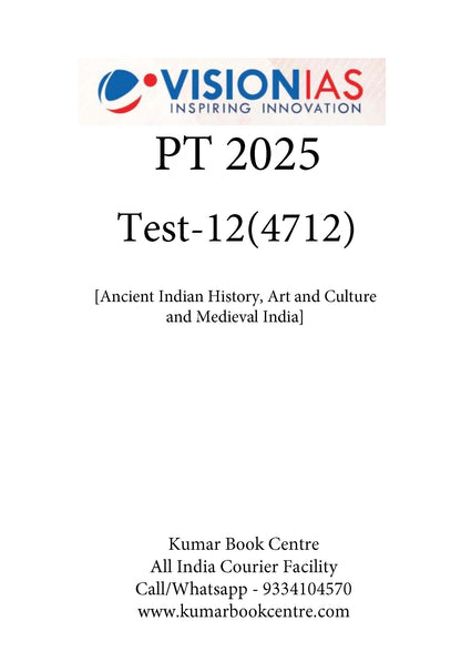 Vision IAS PT Test -12 (4712) 2025