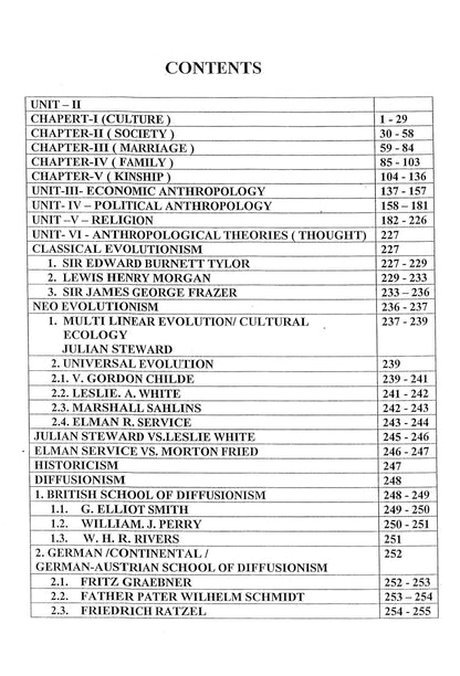 VAJI RAM & RAVI Anthropology Printed Notes (English Medium)