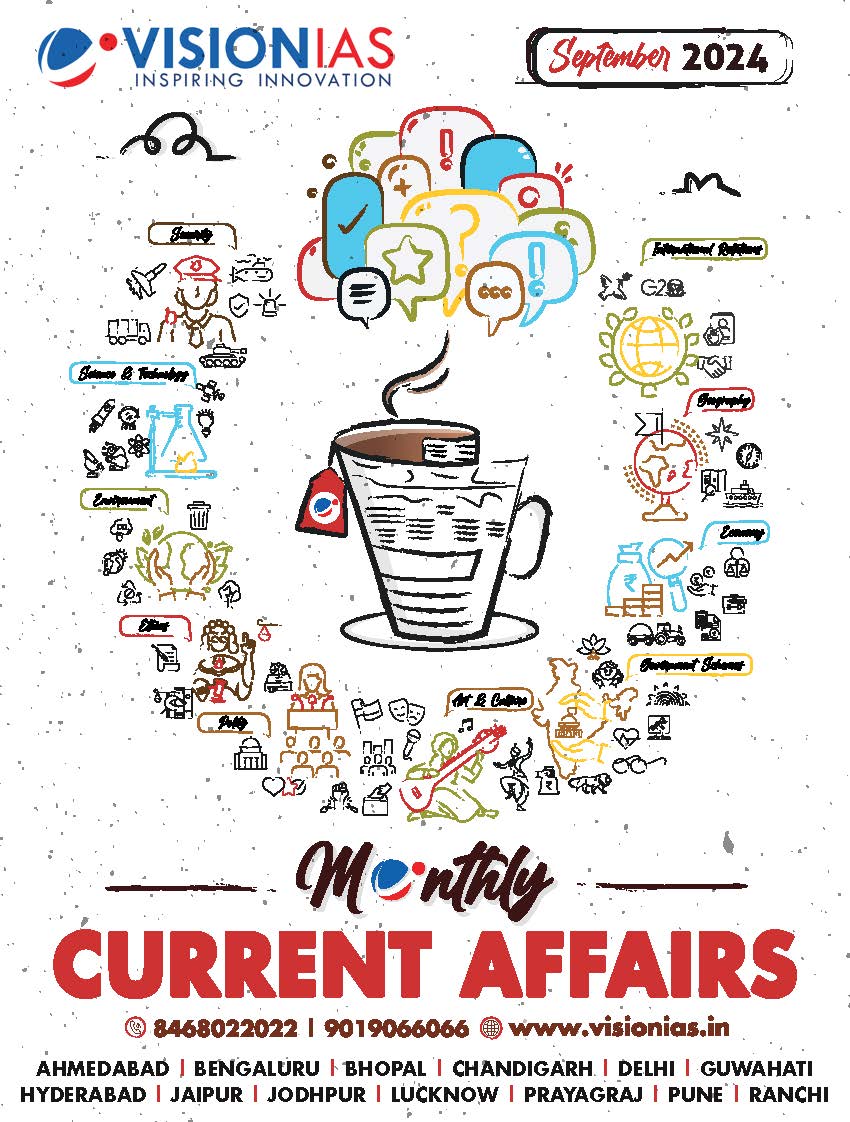 VisionIAS Monthly Current Affairs September 2024