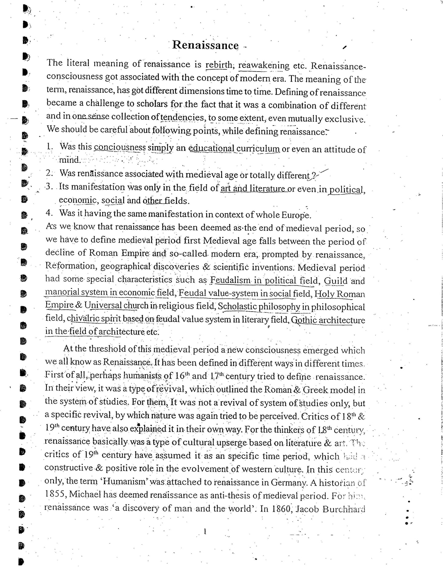 Manikant Singh History Optional (Printed Notes) English Medium