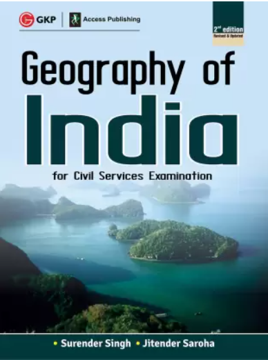 GKP Geography Of India By Surender Singh & Jitender Singh (English Medium)