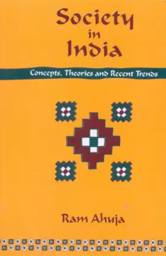 Society In India By Ram Ahuja (English Medium)