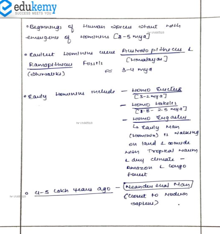 EDUKEMY Shabbir Sir Geography Optional (Class Notes) 2024-25