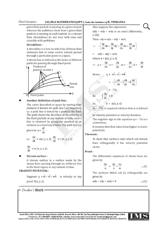 IMS MATHEMATICS OPTIONAL K VENKANNA SIR  2024