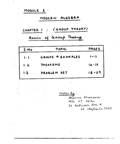 Vajiram & Ravi Mathematics Optional Study Material By Bhawna Mam (Class Note) English Medium 2024