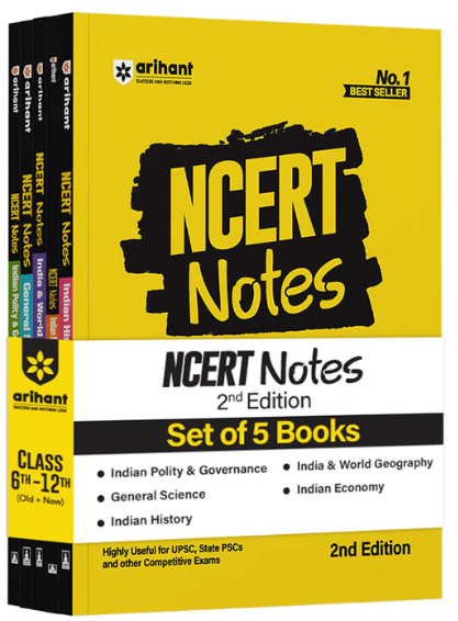 Arihant NCERT Notes (Old + New) Combine Set