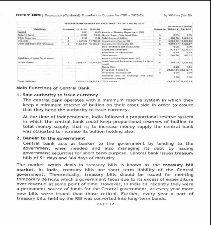 NEXT IAS ECONOMICS OPTIONAL BY VIBHAS JHA SIR ENGLISH MEDIUM 2023-24