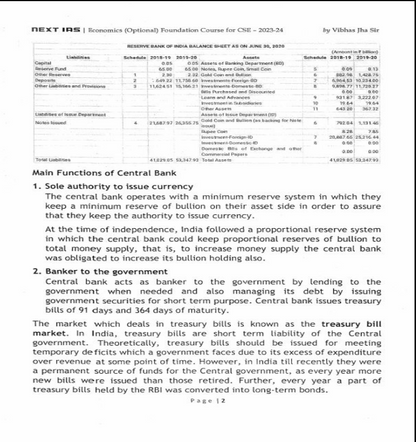 NEXT IAS ECONOMICS OPTIONAL BY VIBHAS JHA SIR ENGLISH MEDIUM 2023-24