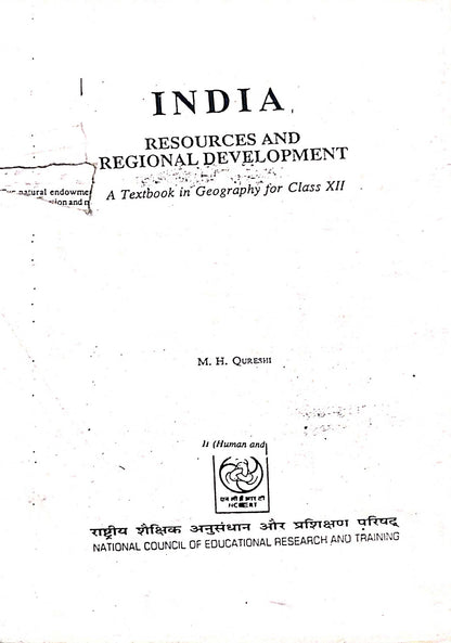 OLD NCERT Geography Class 12 Indian Resources and Reginal Development.(Book 2)