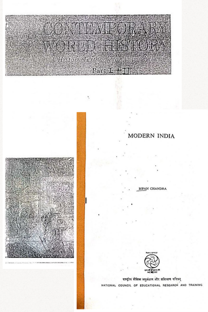 OLD NCERT History Class 12 Modern India & Contemporary World History (2 Book Set)