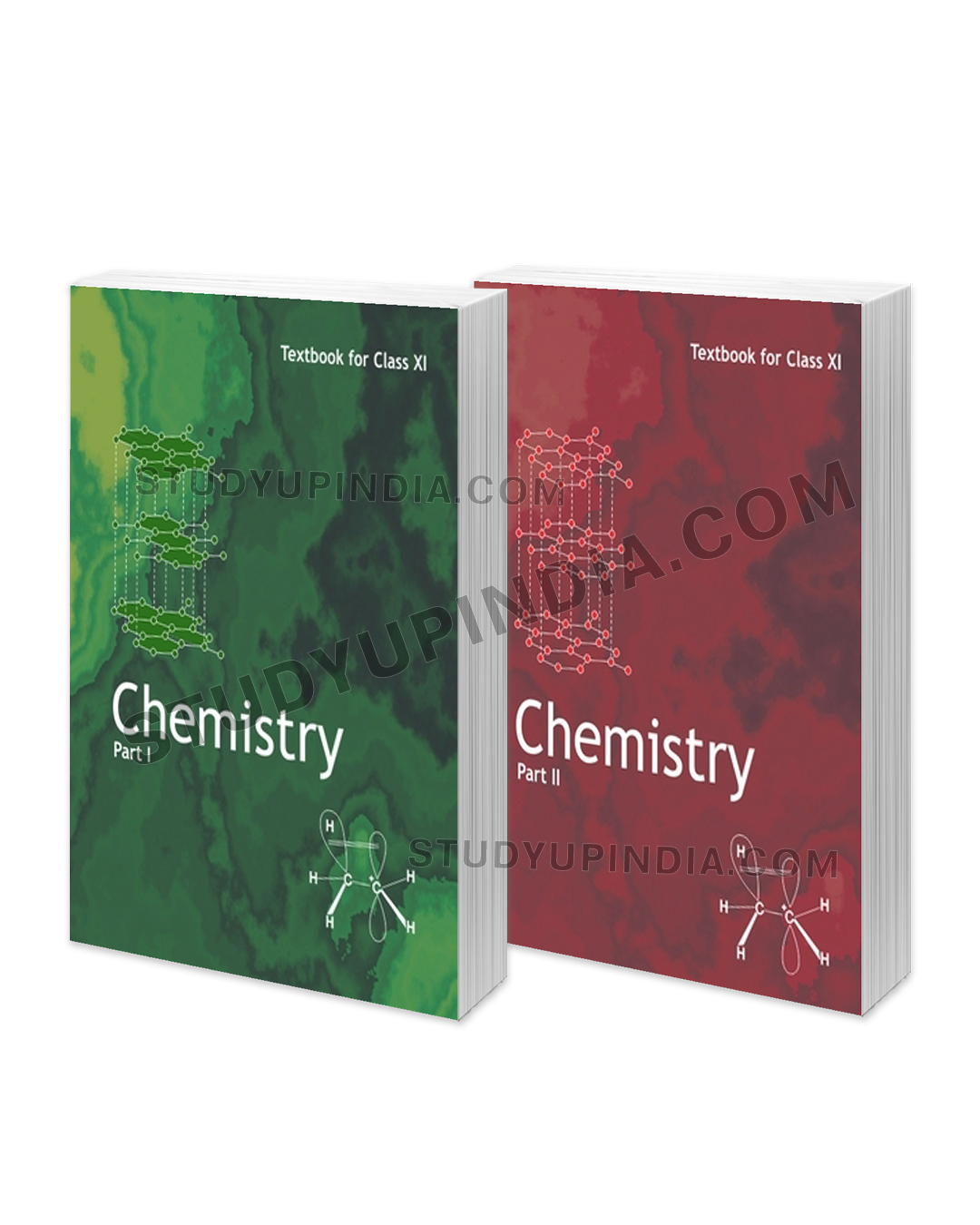 Class - 11 NCERT Chemistry part 1 & 2 (combo set)