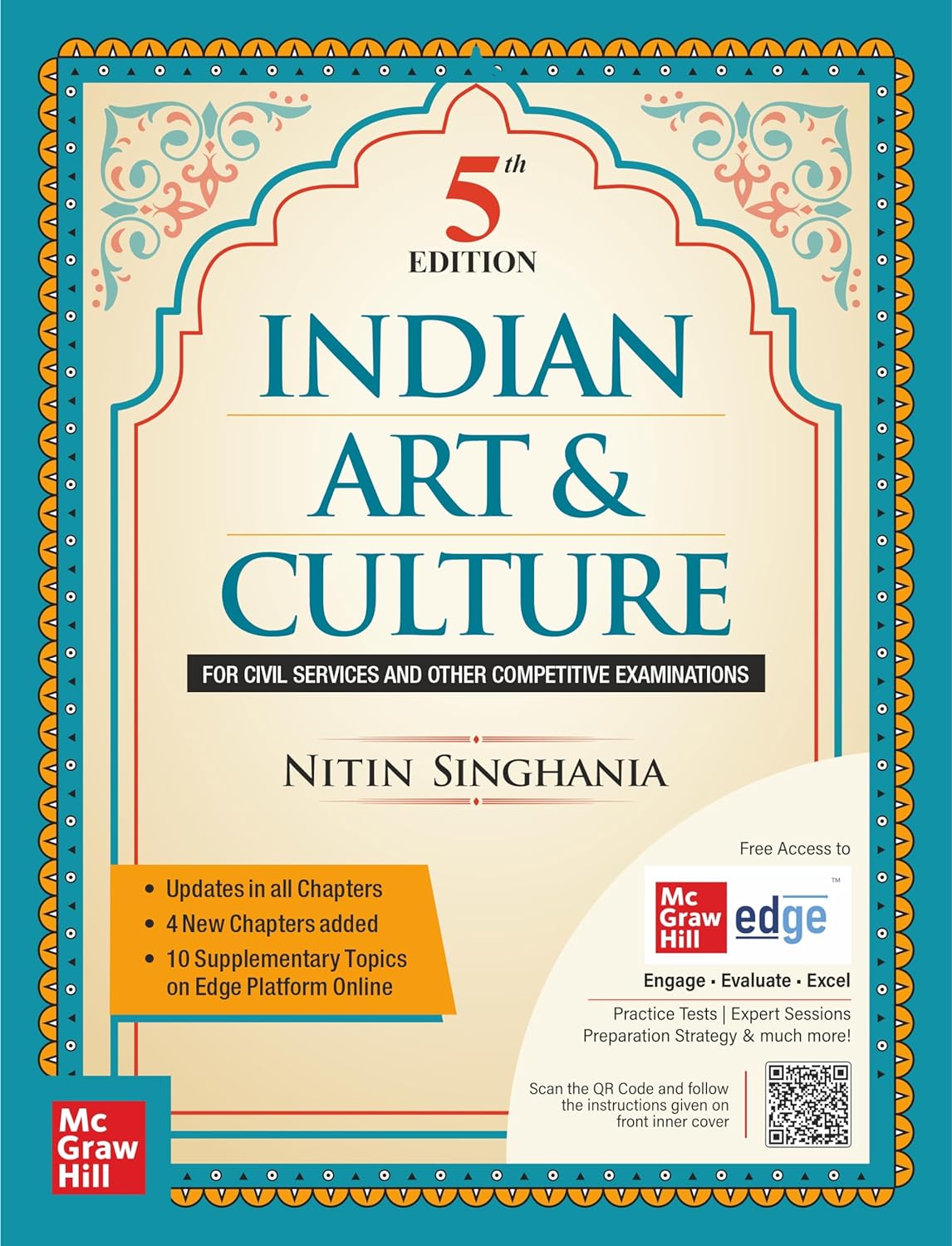 Indian Art and Culture|भारतीय कला और संस्कृति by Nitin Singhania | 5th Edition for UPSC & State pcs Exams