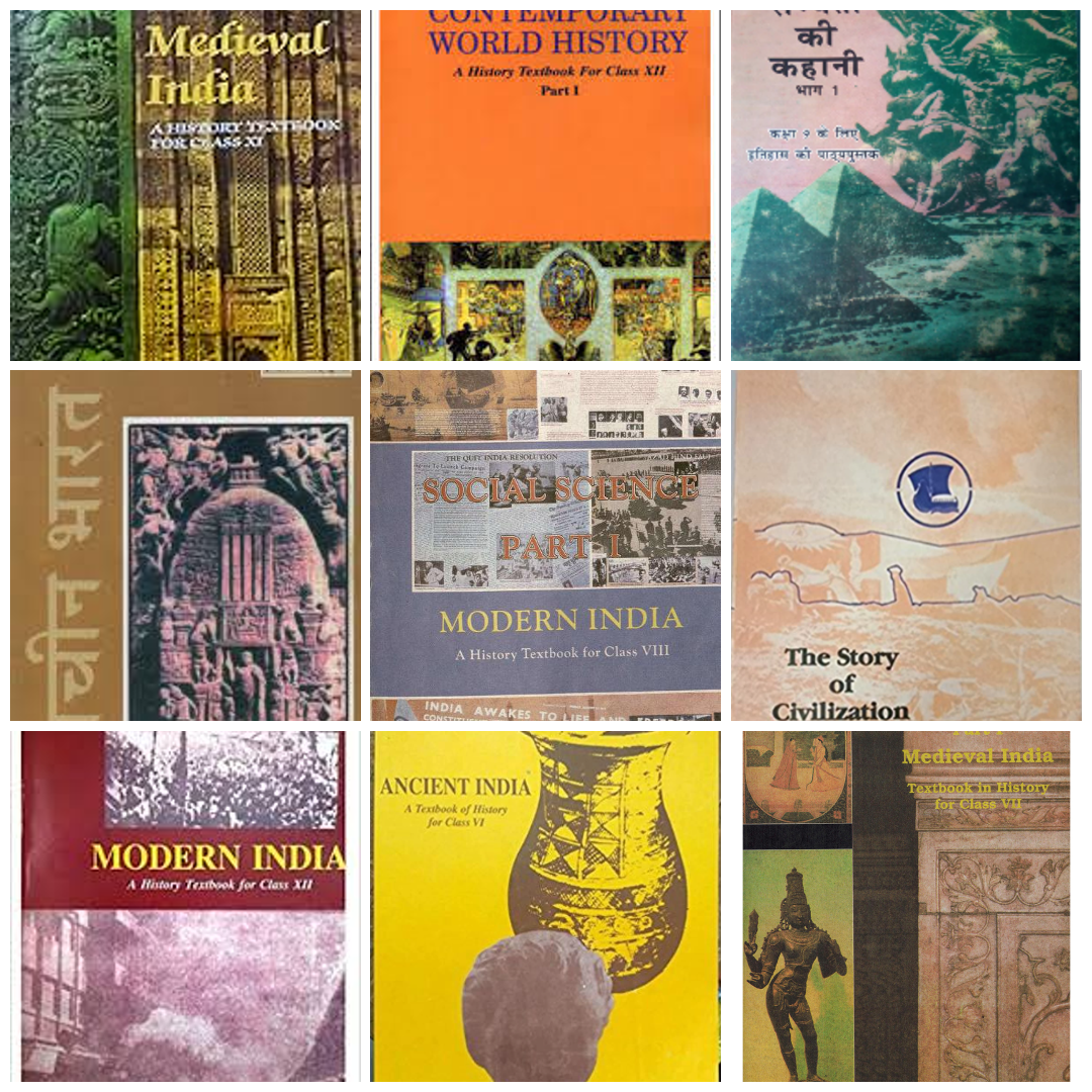 OLD NCERT History Class 6-12 (Combo Set Of 9 Books)