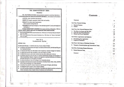 OLD NCERT Geography(Class 10) Geography Of India.