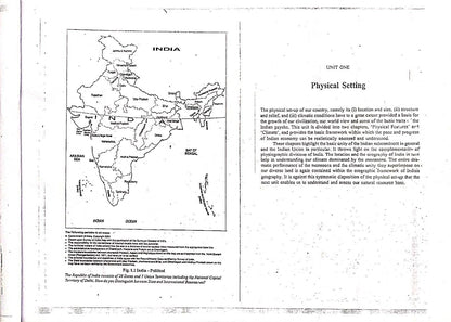 OLD NCERT Geography(Class 10) Geography Of India.