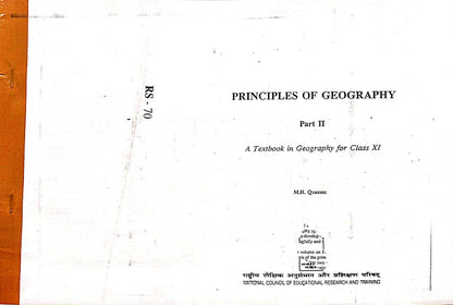 OLD NCERT Geography Class 11 Principal of geography 2 (Book 2)