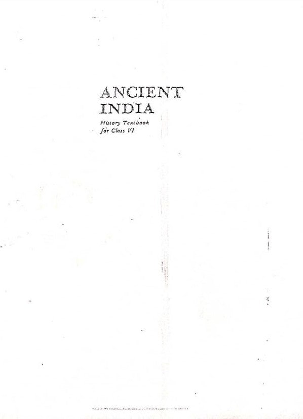 OLD NCERT History Class 6 Ancient India